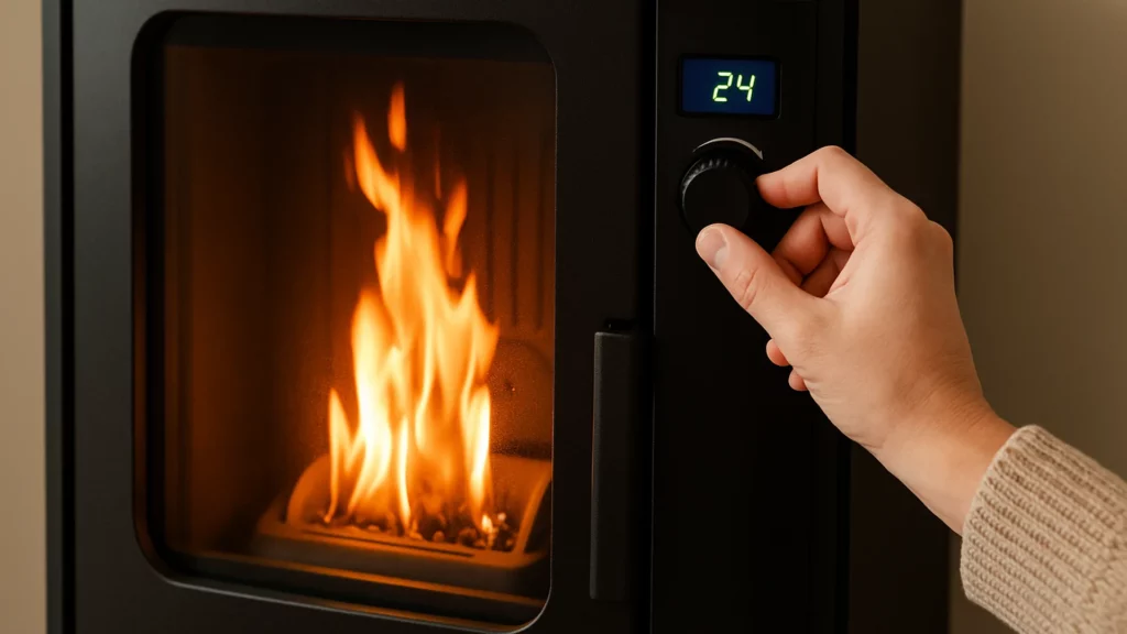 réglage poêle à granulés